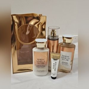 Bath and Body Works Warm Vanilla Sugar Gift Set